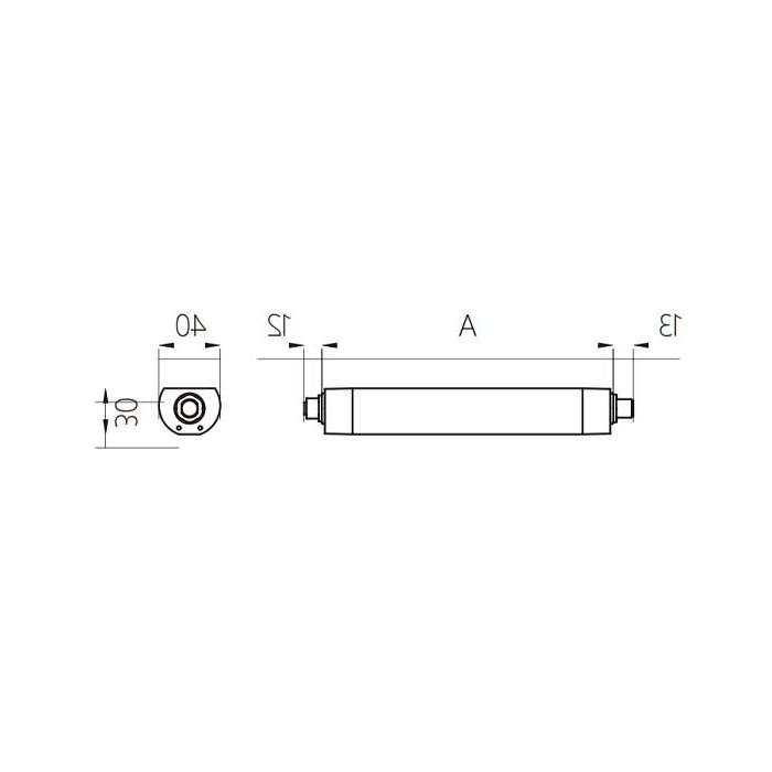 功率16.0W、尺寸A= 540 mm x 40 mm、MLAL-42-SDD、A40101